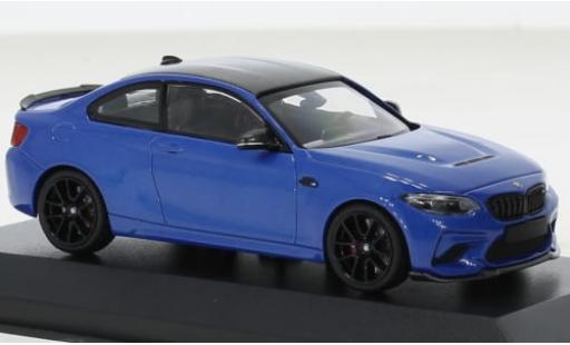 Bmw M2 1/43 Minichamps CS metallise blau 2020 1:43 coche miniatura