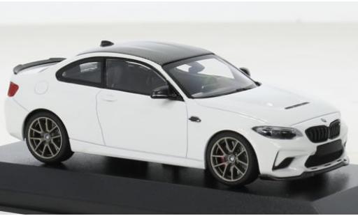 Bmw M2 1/43 Minichamps CS weiss 2020 1:43 coche miniatura