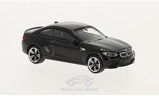 Coche miniatura Bmw M2 1/87 Minichamps negro 2016 Bmw M2 1/87 Minichamps negro 2016 coche miniatura