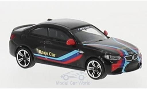 Coche miniatura Bmw M2 1/87 Minichamps negro 2016 Pace Car Bmw M2 1/87 Minichamps negro 2016 Pace Car coche miniatura