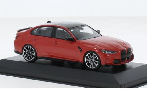 Coche miniatura Bmw M3 1/43 Minichamps Competition (G80) metallise rojo/carbon 2020 1:43 Bmw M3 1/43 Minichamps Competition (G80) metallise rojo/carbon 2020 1:43 coche miniatura