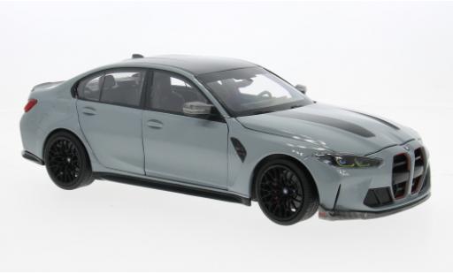 Coche miniatura Bmw M3 1/18 Minichamps CS metallise grau 2023 1:18 Bmw M3 1/18 Minichamps CS metallise grau 2023 1:18 coche miniatura
