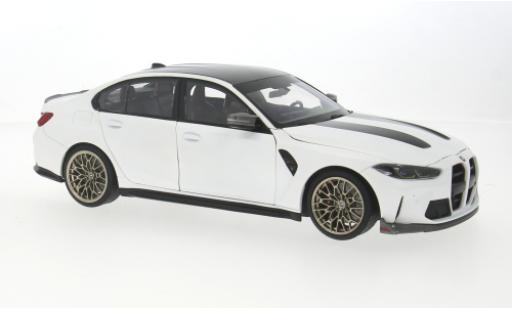 Coche miniatura Bmw M3 1/18 Minichamps CS weiss 2023 1:18 Bmw M3 1/18 Minichamps CS weiss 2023 1:18 coche miniatura