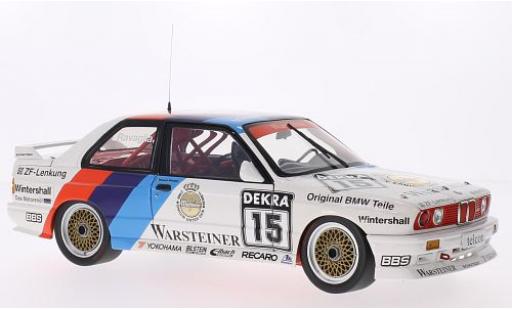 Coche miniatura Bmw M3 1/18 Minichamps (E30) DTM No.15 Team Schnitzer Warsteiner DTM 1989 R.Ravaglia Bmw M3 1/18 Minichamps (E30) DTM No.15 Team Schnitzer Warsteiner DTM 1989 R.Ravaglia coche miniatura