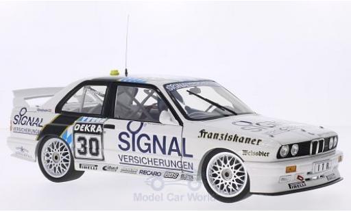 Coche miniatura Bmw M3 E30 1/18 Minichamps (E30) DTM No.30 Team Isert Signal Versicherungen DTM 1991 L.von Bayern Bmw M3 E30 1/18 Minichamps (E30) DTM No.30 Team Isert Signal Versicherungen DTM 1991 L.von Bayern coche miniatura