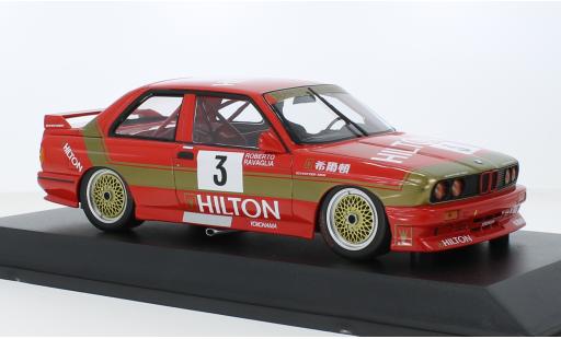 Coche miniatura Bmw M3 1/18 Minichamps (E30) No.3 Schnitzer- Hilton Macau Guia Race 1987 1:18 Bmw M3 1/18 Minichamps (E30) No.3 Schnitzer- Hilton Macau Guia Race 1987 1:18 coche miniatura