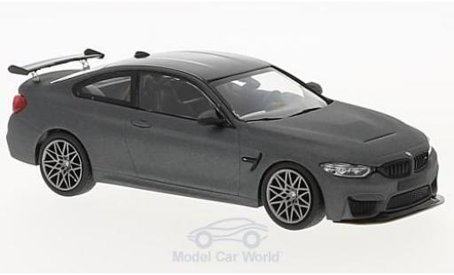 Coche miniatura Bmw M4 1/43 Minichamps (F82) GTS matt-gris 2016 mit grisn Felgen Bmw M4 1/43 Minichamps (F82) GTS matt-gris 2016 mit grisn Felgen coche miniatura