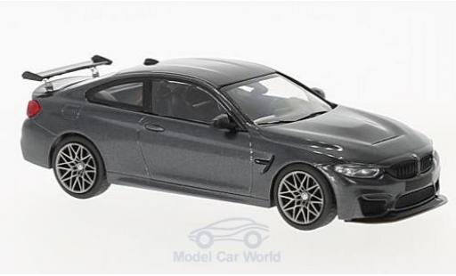 Coche miniatura Bmw M4 1/43 Minichamps (F82) GTS metalico gris 2016 mit grisn Felgen Bmw M4 1/43 Minichamps (F82) GTS metalico gris 2016 mit grisn Felgen coche miniatura