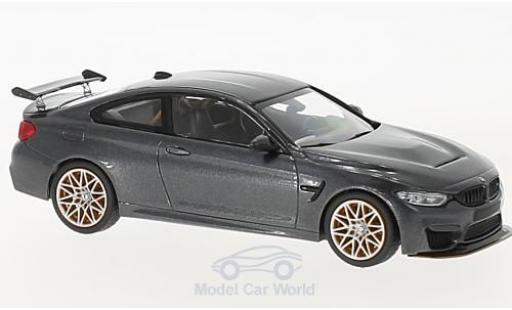 Coche miniatura Bmw M4 1/43 Minichamps (F82) GTS metalico gris 2016 mit naranjanen Felgen Bmw M4 1/43 Minichamps (F82) GTS metalico gris 2016 mit naranjanen Felgen coche miniatura