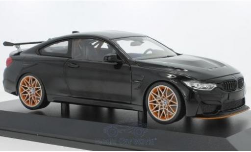 Coche miniatura Bmw M4 1/18 Minichamps GTS metalico negro 2016 Bmw M4 1/18 Minichamps GTS metalico negro 2016 coche miniatura