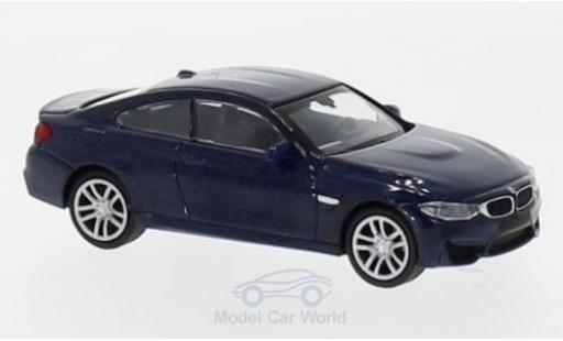 Coche miniatura Bmw M4 1/87 Minichamps metalico azul 2015 Bmw M4 1/87 Minichamps metalico azul 2015 coche miniatura