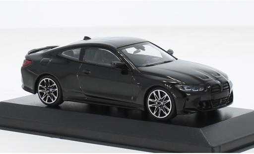 Coche miniatura Bmw M4 1/43 Minichamps schwarz 2020 1:43 Bmw M4 1/43 Minichamps schwarz 2020 1:43 coche miniatura