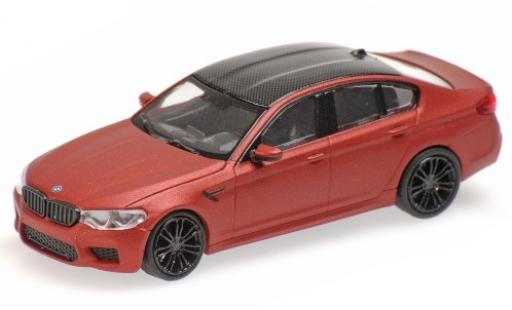 Coche miniatura Bmw M5 1/87 Minichamps (F90) matt-rojo/carbon 2018 Bmw M5 1/87 Minichamps (F90) matt-rojo/carbon 2018 coche miniatura