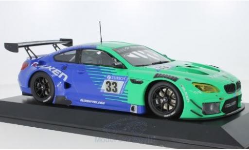 Bmw M6 1/18 Minichamps GT3 No.33 Falken Motorsports Falken 24h Nürburgring 2018 P.Dumbreck/S.Dusseldorp/A.Imperatori/J.Klingmann coche miniatura