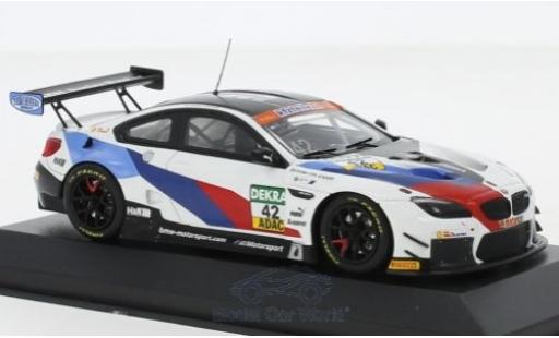 Coche miniatura Bmw M6 1/43 Minichamps GT3 No.42 Schnitzer Motorsport ADAC GT Masters 2018 M.Jensen/T.Scheider Bmw M6 1/43 Minichamps GT3 No.42 Schnitzer Motorsport ADAC GT Masters 2018 M.Jensen/T.Scheider coche miniatura
