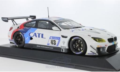 Coche miniatura Bmw M6 1/18 Minichamps GT3 No.43 Team Schnitzer CATL 24h Nürburgring 2017 A.Farfus/A.Lynn/A.Felix Da Costa/T.Scheider Bmw M6 1/18 Minichamps GT3 No.43 Team Schnitzer CATL 24h Nürburgring 2017 A.Farfus/A.Lynn/A.Felix Da Costa/T.Scheider coche miniatura
