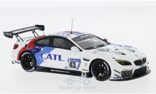 Coche miniatura Bmw M6 1/43 Minichamps GT3 No.43 Team Schnitzer CATL 24h Nürburgring 2017 A.Farfus/A.Lynn/A.Felix Da Costa/T.Schneider Bmw M6 1/43 Minichamps GT3 No.43 Team Schnitzer CATL 24h Nürburgring 2017 A.Farfus/A.Lynn/A.Felix Da Costa/T.Schneider coche miniatura