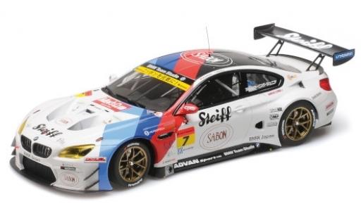 Bmw M6 1/18 Minichamps GT3 No.7 Team Studie AG Steiff Super GT Japan 2016 J.Müller/S.Ara coche miniatura