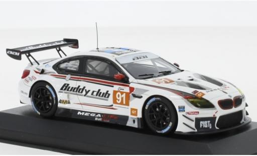 Coche miniatura Bmw M6 1/43 Minichamps GT3 No.91 Team AAI Asian Le Mans 2018 J.S.Chen/J.Krohn/C.Mostert Bmw M6 1/43 Minichamps GT3 No.91 Team AAI Asian Le Mans 2018 J.S.Chen/J.Krohn/C.Mostert coche miniatura