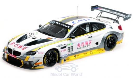 Bmw M6 1/18 Minichamps GT3 No.99 Rowe Racing 24h Spa 2017 P.Eng/M.Martin/A.Sims coche miniatura