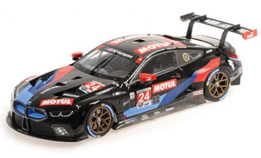 Bmw M8 1/18 Minichamps GTE No.24 RLL Racing 24h Daytona 2020 J.Edwards/A.Farfus/C.Mostert/J.Krohn coche miniatura