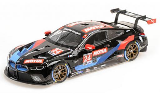 Bmw M8 1/18 Minichamps GTE No.24 RLL Racing IMSA Road Atlanta 2020 J.Edwards/J.Krohn coche miniatura