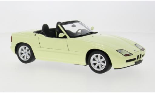 Bmw Z1 1/18 Minichamps gelb 1988 1:18 coche miniatura