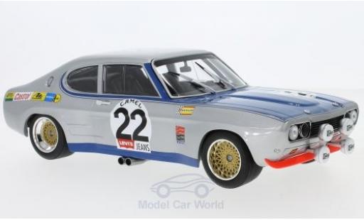 Coche miniatura Ford Capri 2600 1/18 Minichamps MK I RS 2600 No.22 Köln 24h Spa 1971 D.Glemser/A.Soler-Roig Ford Capri 2600 1/18 Minichamps MK I RS 2600 No.22 Köln 24h Spa 1971 D.Glemser/A.Soler-Roig coche miniatura
