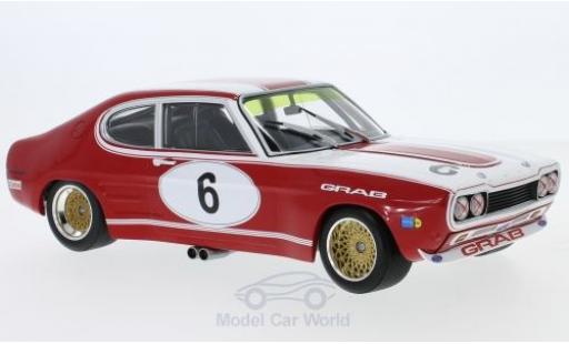 Coche miniatura Ford Capri 2600 1/18 Minichamps MKI RS 2600 No.6 Grab -Tuning Siegen 6h Nürburgring 1973 K-L.Weiss/K.Ludwig Ford Capri 2600 1/18 Minichamps MKI RS 2600 No.6 Grab -Tuning Siegen 6h Nürburgring 1973 K-L.Weiss/K.Ludwig coche miniatura