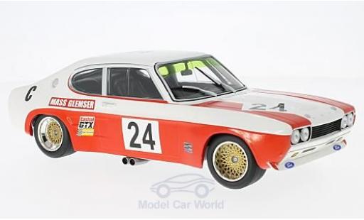 Coche miniatura Ford Capri 2600 1/18 Minichamps RS 2600 No.24 Köln Lucky Strike 9h Kyalami 1971 mit Decals D.Glemser/J.Mass Ford Capri 2600 1/18 Minichamps RS 2600 No.24 Köln Lucky Strike 9h Kyalami 1971 mit Decals D.Glemser/J.Mass coche miniatura