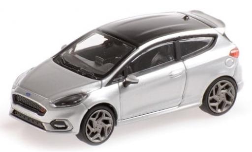 Ford Fiesta 1/87 Minichamps ST silber/schwarz 2018 1:87 coche miniatura