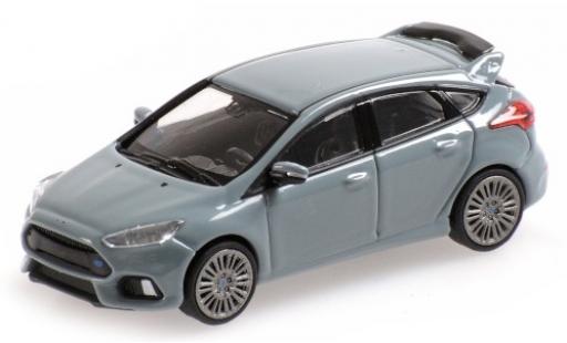 Coche miniatura Ford Focus 1/87 Minichamps RS gris 2018 Ford Focus 1/87 Minichamps RS gris 2018 coche miniatura