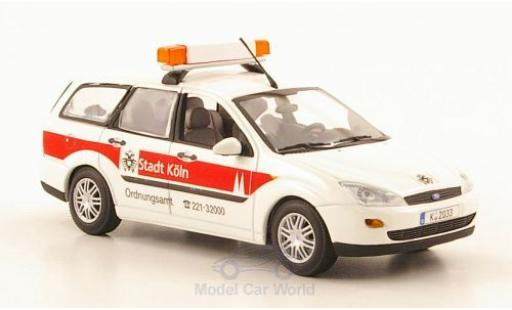 Coche miniatura Ford Focus 1/43 Minichamps Turnier Köln 1997 Ordnungsamt Ford Focus 1/43 Minichamps Turnier Köln 1997 Ordnungsamt coche miniatura