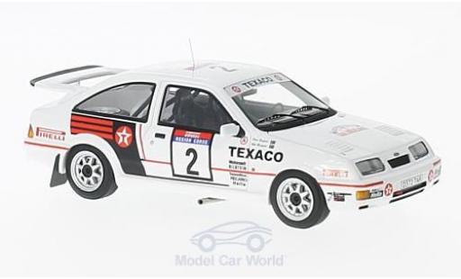 Coche miniatura Ford Sierra Cosworth 1/43 Minichamps RS Cosworth No.2 Texaco Tour de Corse 1987 S.Blomqvist/K.Grundel Ford Sierra Cosworth 1/43 Minichamps RS Cosworth No.2 Texaco Tour de Corse 1987 S.Blomqvist/K.Grundel coche miniatura