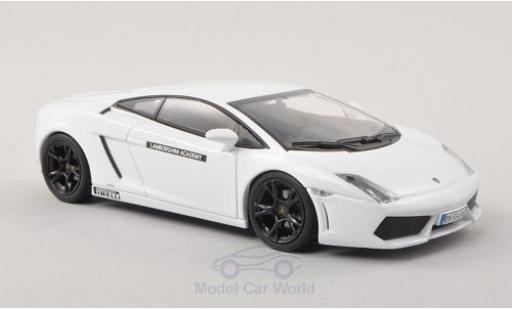 Coche miniatura Lamborghini Gallardo LP560-4 1/43 Minichamps blanco Academy 2009 Lamborghini Gallardo LP560-4 1/43 Minichamps blanco Academy 2009 coche miniatura