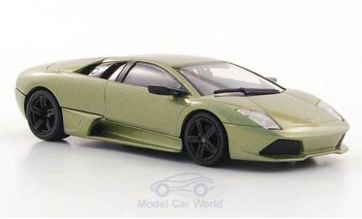 Coche miniatura Lamborghini Murcielago 1/43 Minichamps LP 640 metalico verde 2006 Top Gear Collection mit Figur Lamborghini Murcielago 1/43 Minichamps LP 640 metalico verde 2006 Top Gear Collection mit Figur coche miniatura