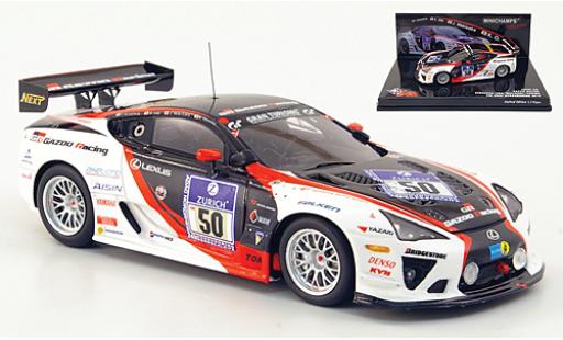 Coche miniatura Lexus LFA 1/43 Minichamps No.50 Gazoo Racing 24h Nürburgring 2010 Lexus LFA 1/43 Minichamps No.50 Gazoo Racing 24h Nürburgring 2010 coche miniatura
