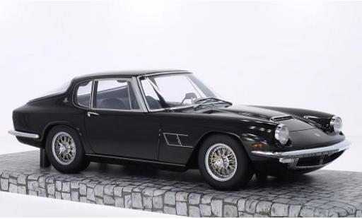 Maserati Mistral 1/18 Minichamps Coupe negro 1963 First Class Collection coche miniatura