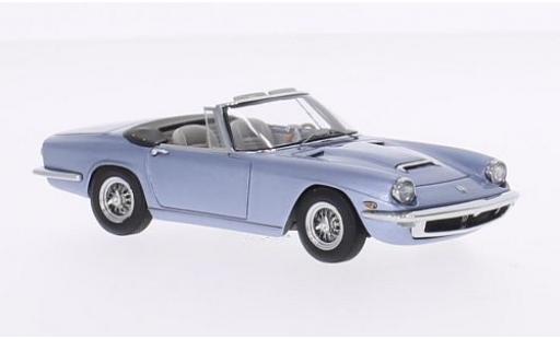 Coche miniatura Maserati Mistral 1/43 Minichamps Spyder metalico azul 1964 Maserati Mistral 1/43 Minichamps Spyder metalico azul 1964 coche miniatura