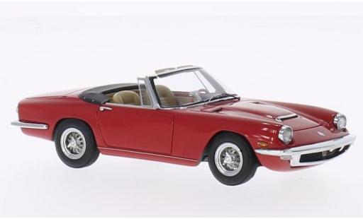 Coche miniatura Maserati Mistral 1/43 Minichamps Spyder rojo 1964 Maserati Mistral 1/43 Minichamps Spyder rojo 1964 coche miniatura