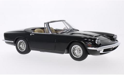 Maserati Mistral 1/18 Minichamps Spyder negro 1964 coche miniatura