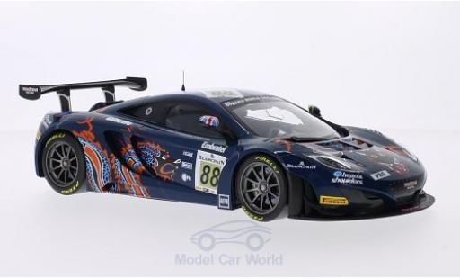 McLaren MP4-12C 1/18 Minichamps 12C GT3 No.88 Von Ryan Racing 24h Spa 2013 R.Barff/C.Goodwin/B.Senna coche miniatura