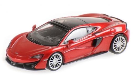 Coche miniatura McLaren 570 1/87 Minichamps GT metalico rojo McLaren 570 1/87 Minichamps GT metalico rojo coche miniatura