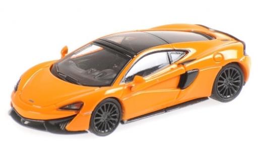 Coche miniatura McLaren 570 1/87 Minichamps GT naranja McLaren 570 1/87 Minichamps GT naranja coche miniatura