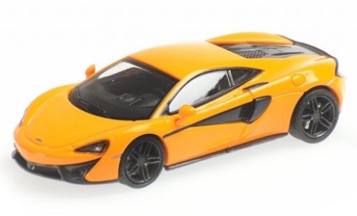 Coche miniatura McLaren 570 1/87 Minichamps S naranja McLaren 570 1/87 Minichamps S naranja coche miniatura