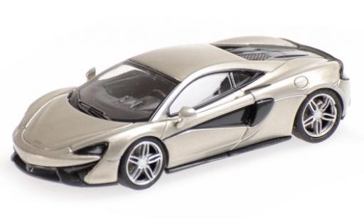 Coche miniatura McLaren 570 1/87 Minichamps S gris McLaren 570 1/87 Minichamps S gris coche miniatura