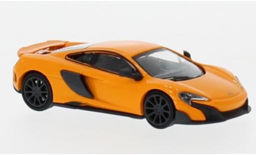 Coche miniatura McLaren 675 1/87 Minichamps LT naranja McLaren 675 1/87 Minichamps LT naranja coche miniatura