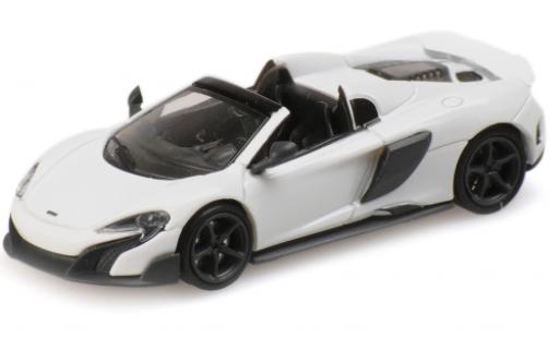 Coche miniatura McLaren 675 1/87 Minichamps LT Spider blanco 2016 McLaren 675 1/87 Minichamps LT Spider blanco 2016 coche miniatura