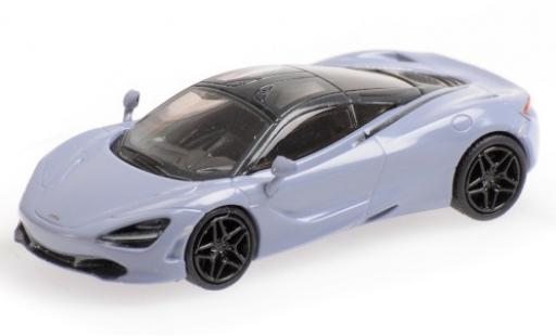 Coche miniatura McLaren 720 1/87 Minichamps S gris McLaren 720 1/87 Minichamps S gris coche miniatura