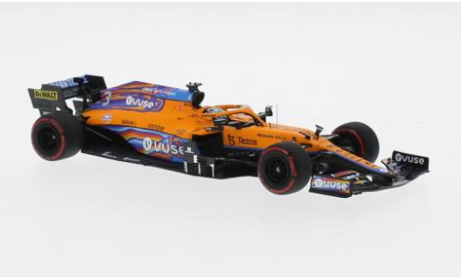 Coche miniatura McLaren F1 1/43 Minichamps MCL35M No.3 Team Formel 1 GP Abu Dhabi 2021 1:43 McLaren F1 1/43 Minichamps MCL35M No.3 Team Formel 1 GP Abu Dhabi 2021 1:43 coche miniatura